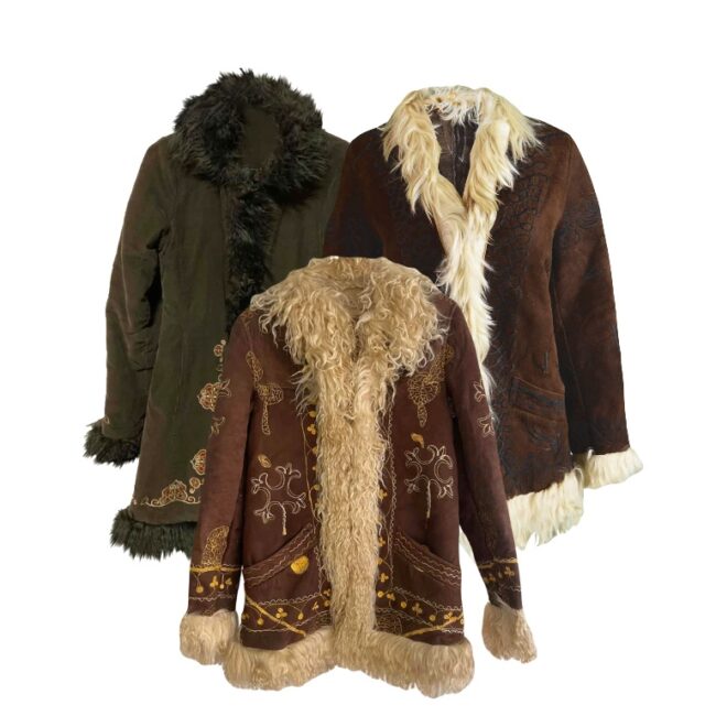 AFGHAN COATS MIX - GRADE A -pcs
