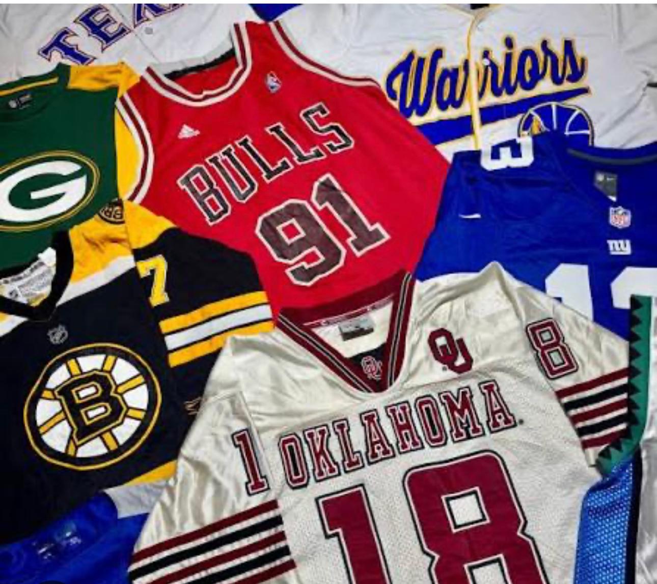 NFL/NHL JERSEYS - GRADE A - pcs