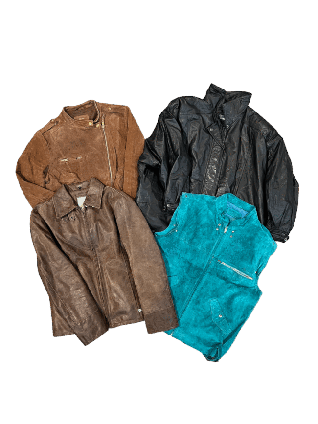 LEATHER JACKETS 80/90 MIX - GRADE A- KG