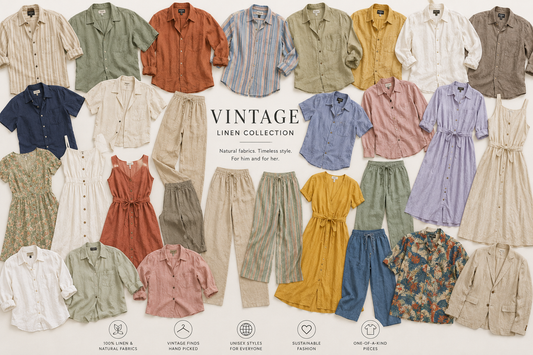 Linen mix grade A man and woman