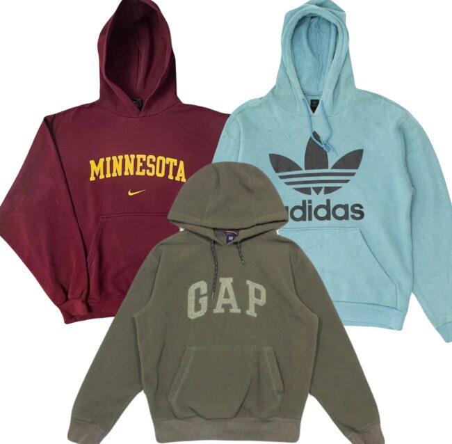 HOODIES BRAND MIX - GRADE A - pcs