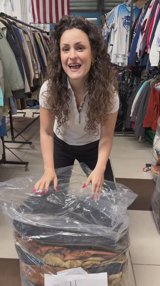 Leather Jackets- Muttom- Reindeers- Mix A/B -kg